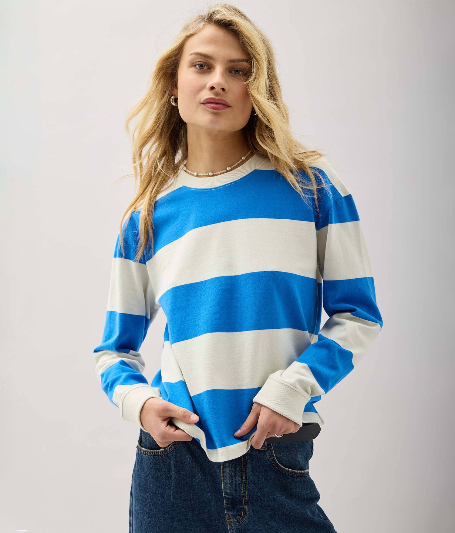 Women's Rugby Pullover - Richer Poorer