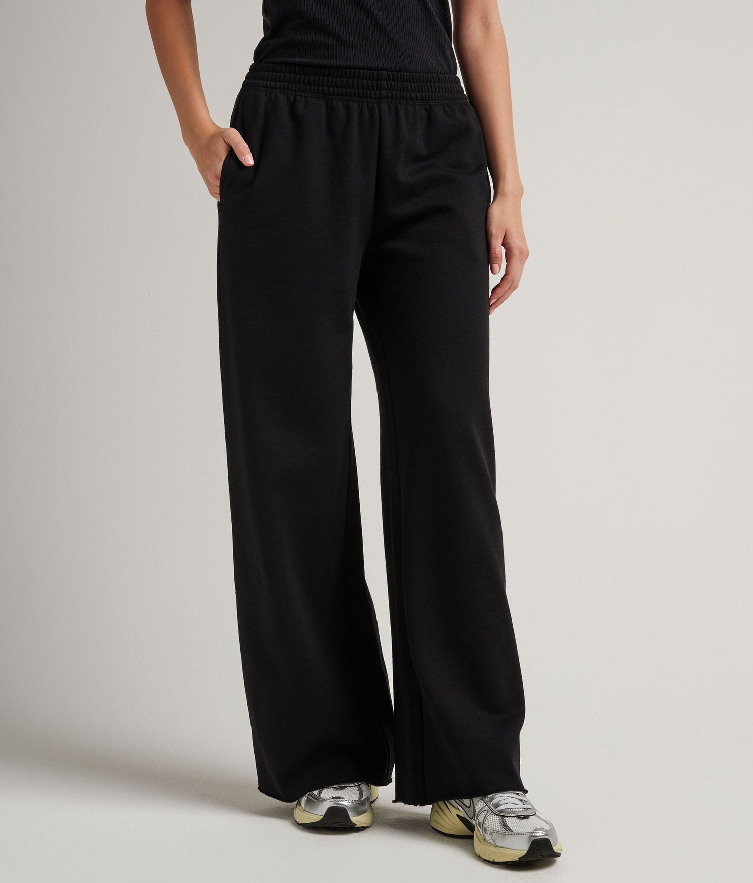 Women's Recycled Fleece Wide Leg Pant - Richer Poorer