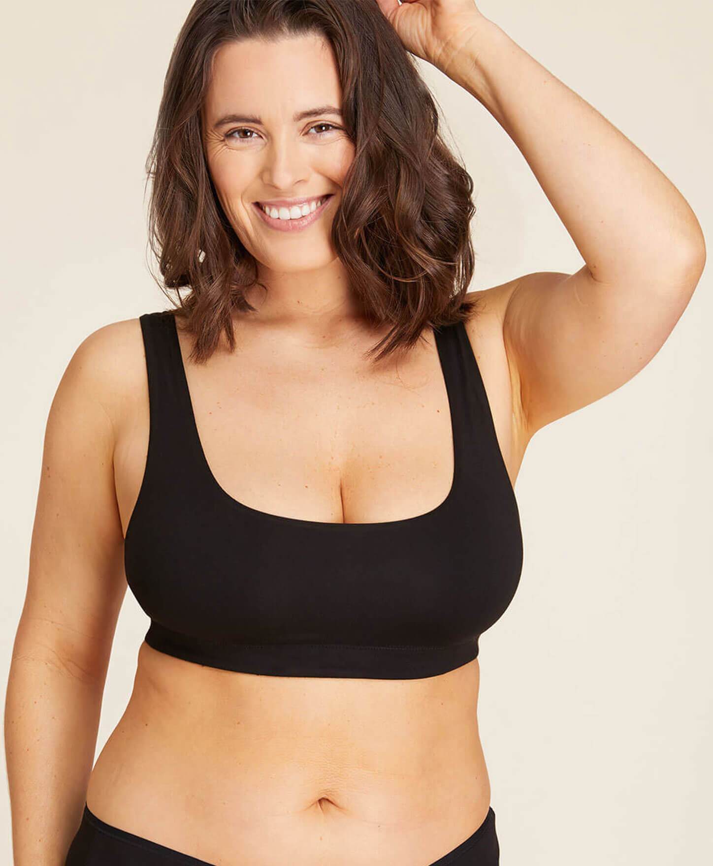 The Tank Bralette - Rayon - Black