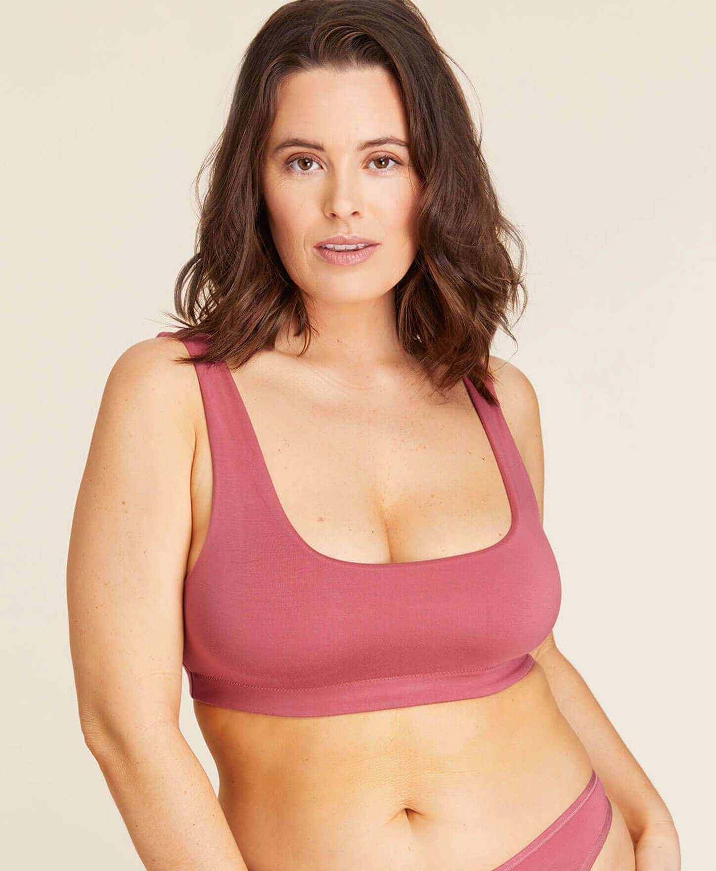 The Tank Bralette - Rayon - Punch
