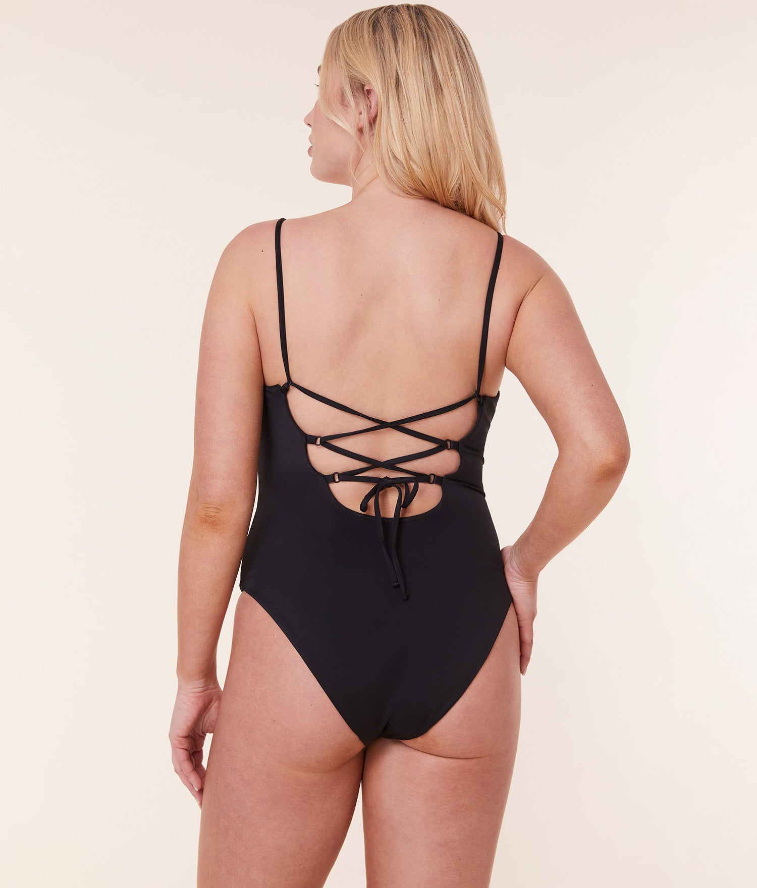The Cabarete One Piece - Eco Nylon - Black - Classic