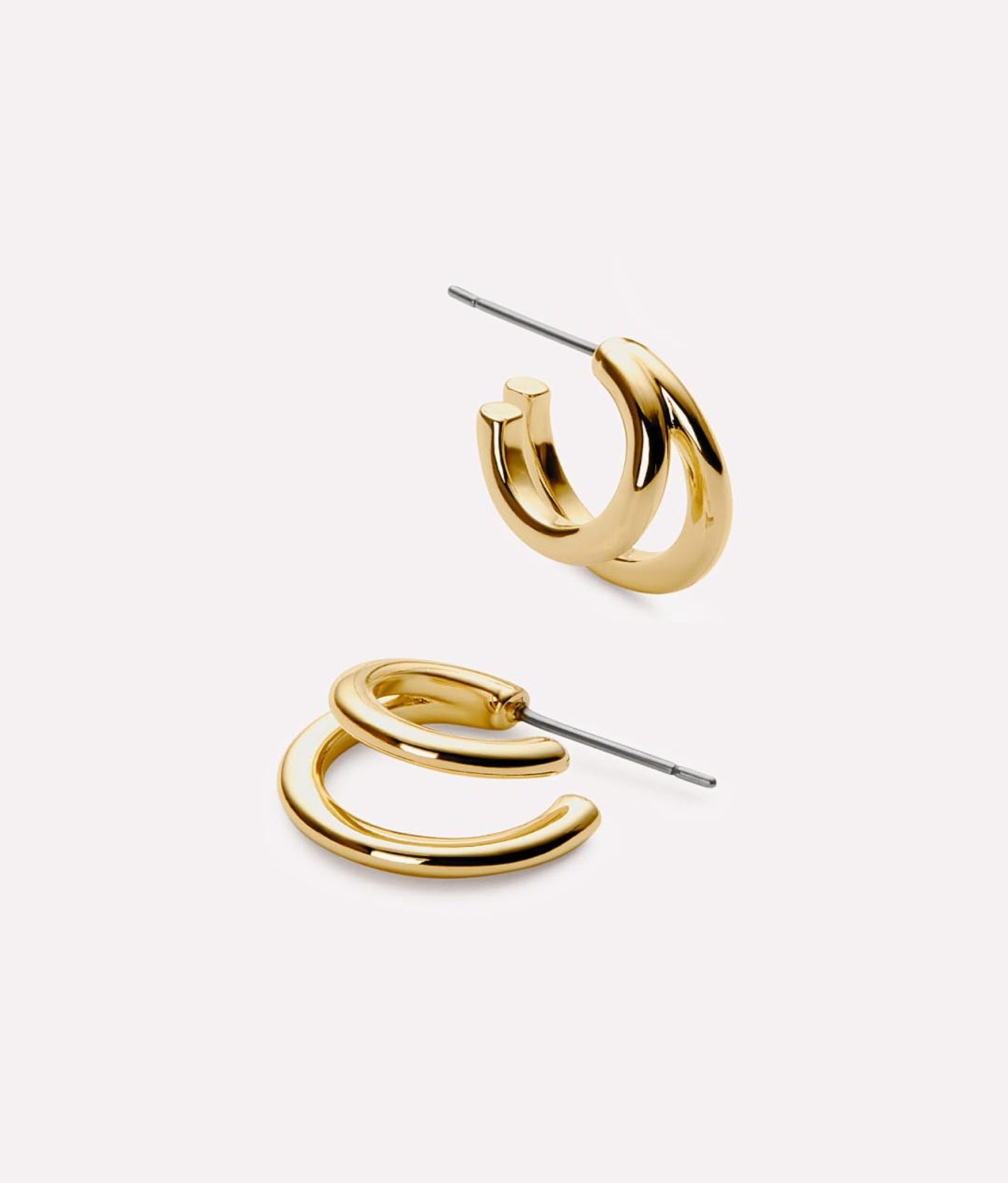 Scarlett Double Hoop Earrings - Ana Luisa
