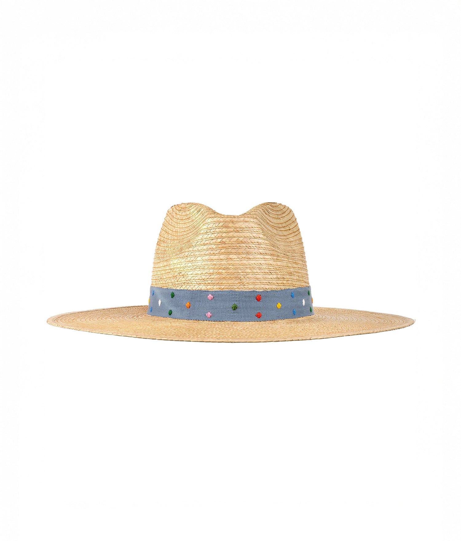 Blueberry Swiss Dot Hat