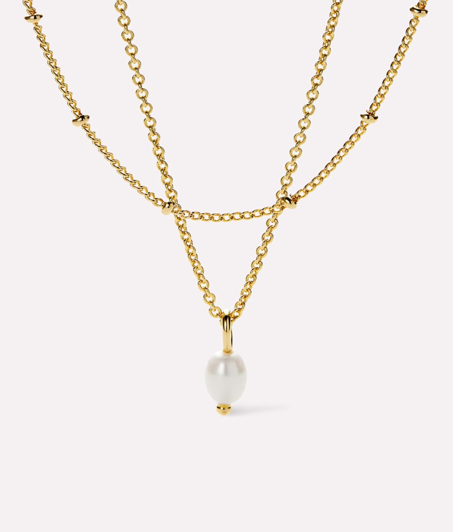 Tate Set Gold Necklace Set - Ana Luisa