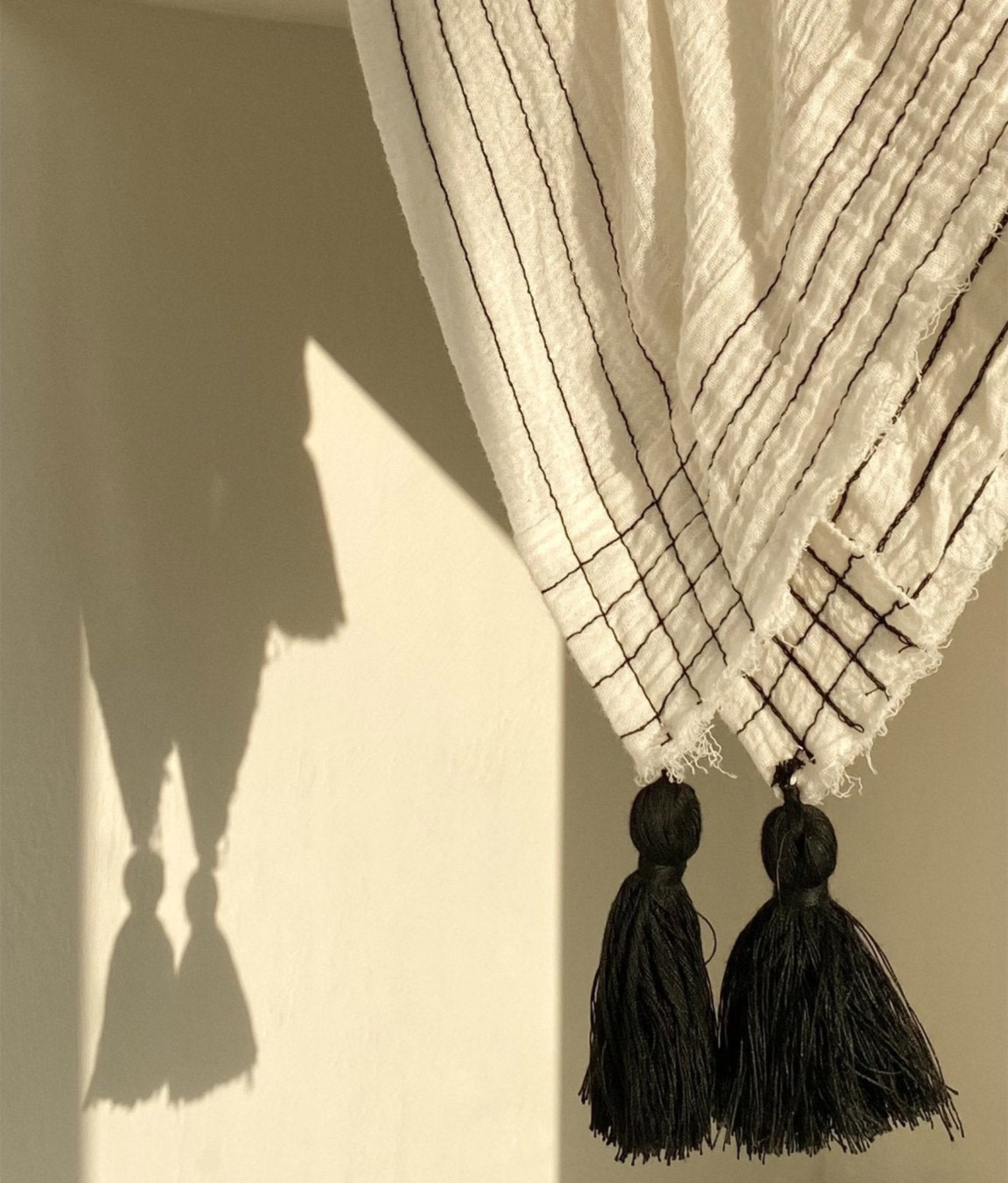 The Handloom Ela Kaftan - Natural